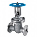 Flanged gate valve