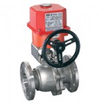 Flange electric ball valve