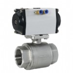 The second type pneumatic ball valve
