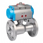 One-piece pneumatic valve